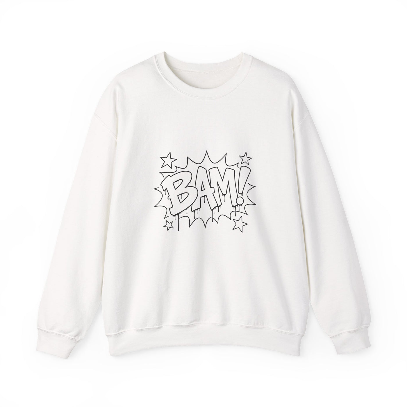 BAM! Comic Pop Art Crewneck Sweatshirt
